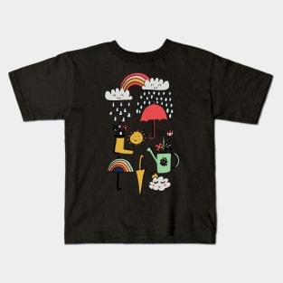 April Shower Kids T-Shirt